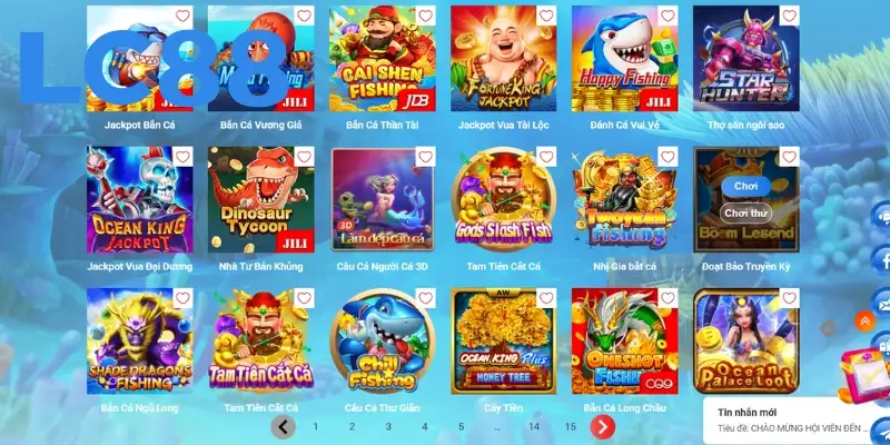 Nổ hũ Lc88 hoàn trả cao tăng cơ hội thắng lớn